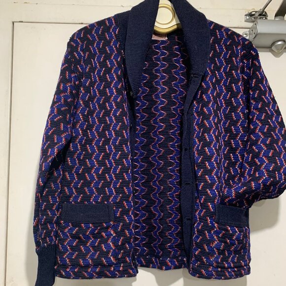 VINTAGE JAYDEE SUPERIOR VALUE BY KNITTERS LTD. SHAWL SWEATER CARDIGANS SIZE S - Picture 4 of 12